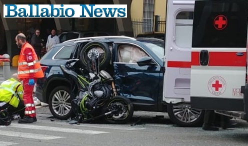 DRAMMATICO INCIDENTE A BALISIO UN MOTOCICLISTA MORTO E UN FERITO GRAVE